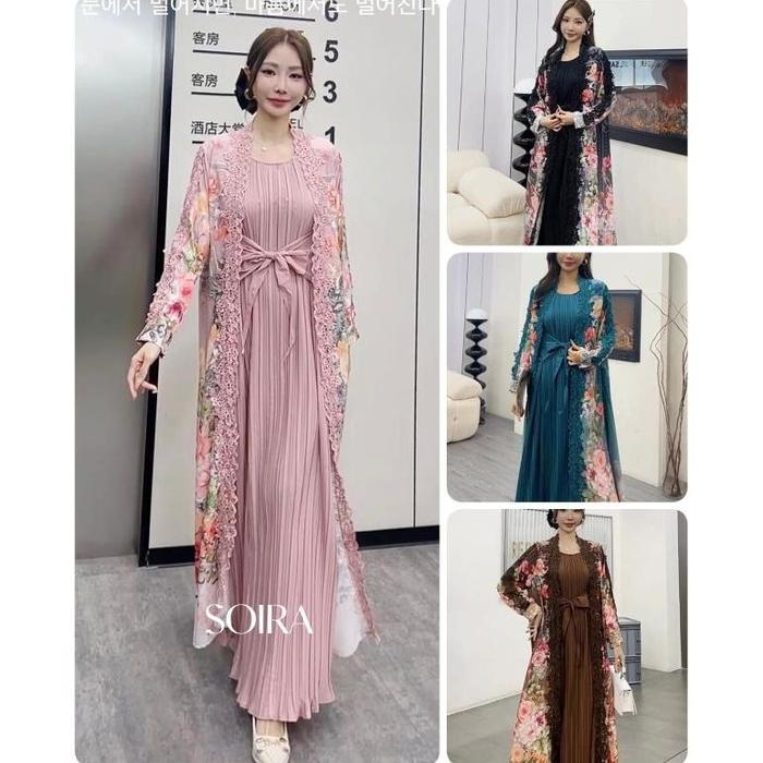 SOIRA STELLA LONG DRESS SET IMPORT ORIGINAL