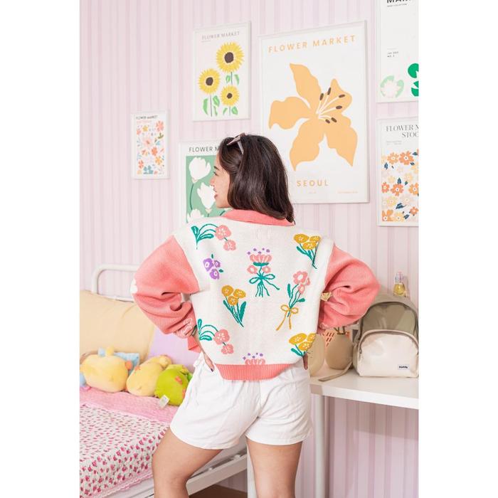 Paddy Knitwear Collaboration with Clea by Rocha - Cardigan Rajut