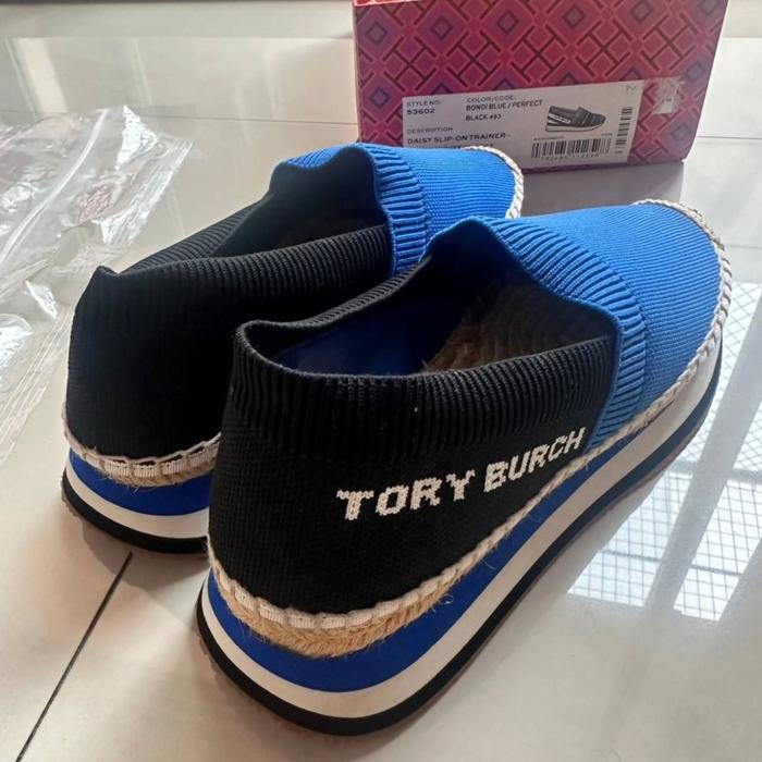 (NBU) TB Daisy slip on trainer espadrilles shoes