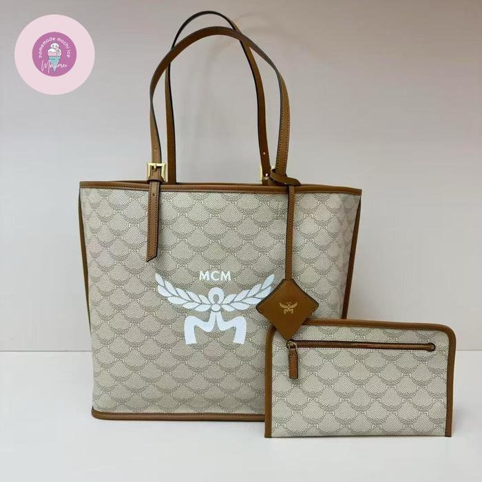 Tas tote bag MCM Himmel Lauretos