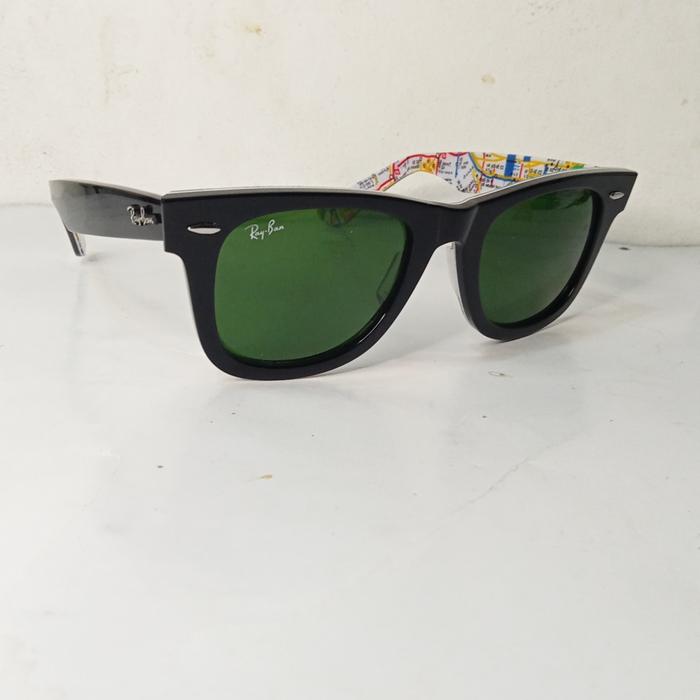 rayban wayfarer rb 2140 motip maf lensa G15 size 50