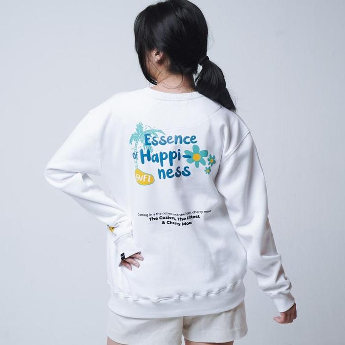 TERBARU BISA BAYAR DI TEMPAT HODIE CRUNEK GVFI CREWNECK SSSUNFLOWER PUTIH COD HOODIE SWEATSHIRT JAKE