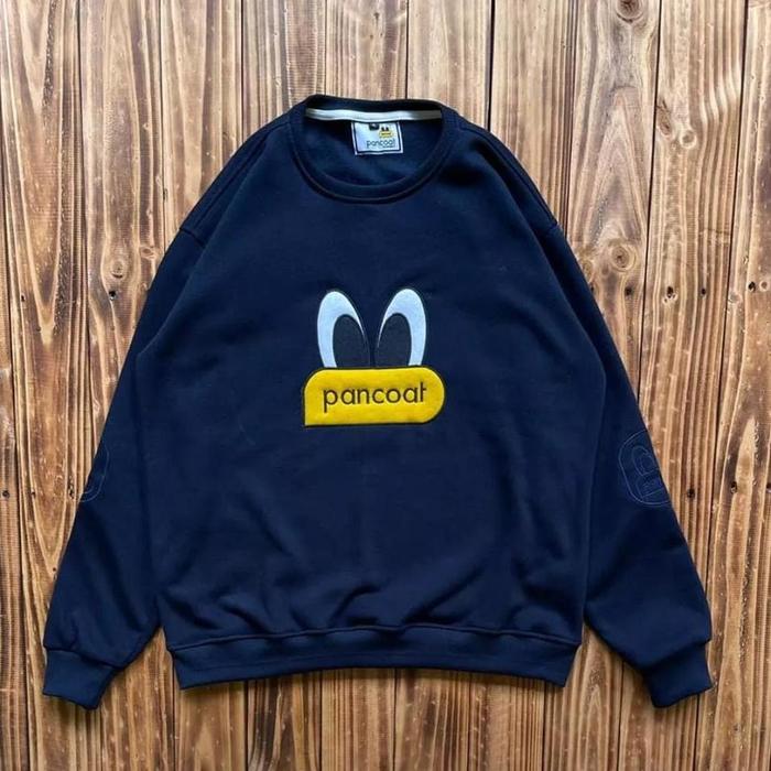 TERBARU SWEATER CREWNECK UNISEX PANCOAT FULL BORDIR ORIGINAL BRAND GOOD QUALITY HOODIE SWEATSHIRT JA