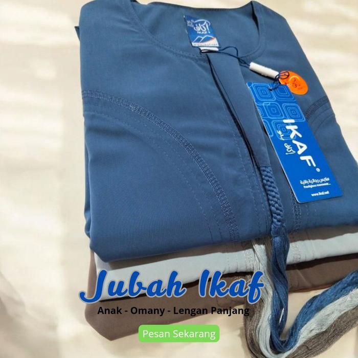 Jubah Gamis Ikaf Omany Omani Arab Saudi Anak Laki Laki