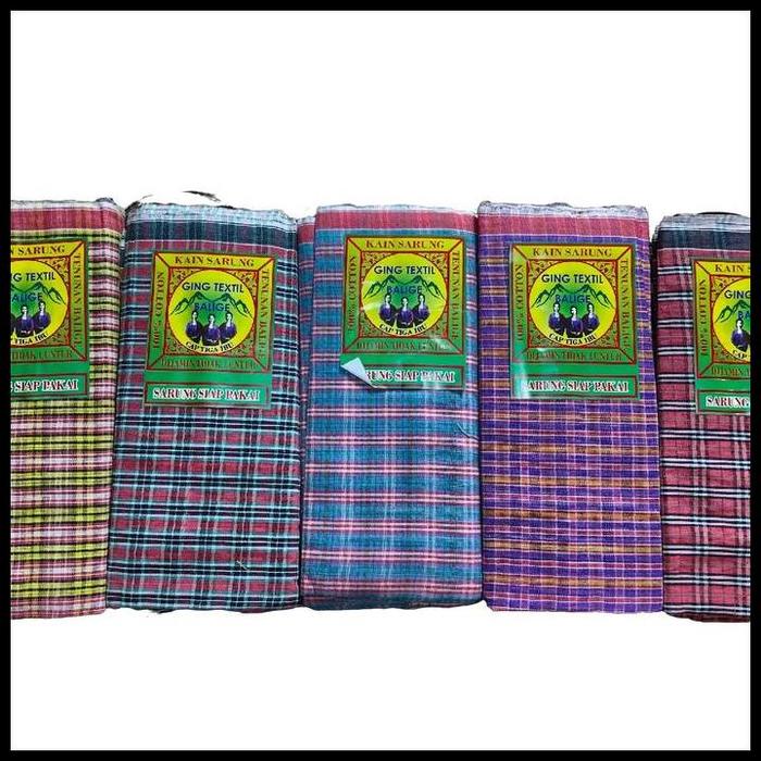 Aksesoris Pria Sarung Tenunan Balige 5 Pcs (I Ikat) Original Best Quality Termurah