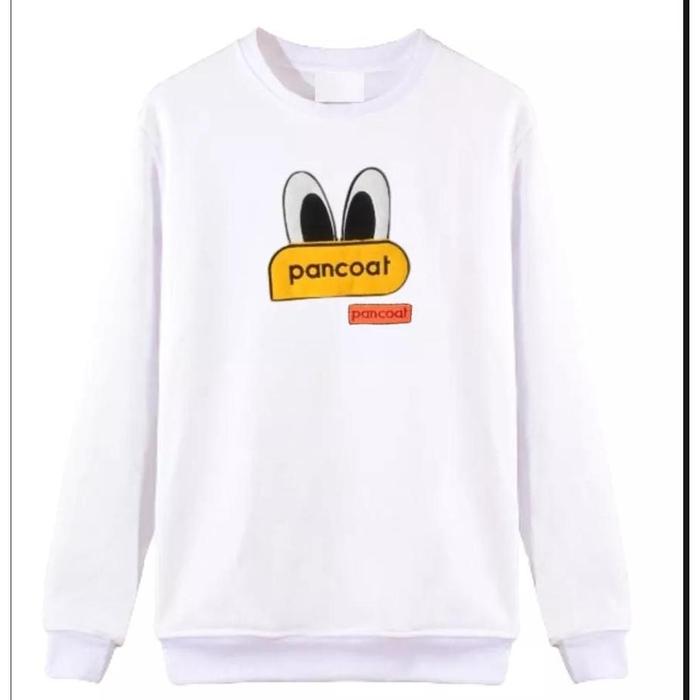 TERBARU SWEATER CREWNECK PANCOAT FULL LEBEL / SWEATER HOODIE CREWNECK PANCOAT ORIGINAL PRIA WANITA F