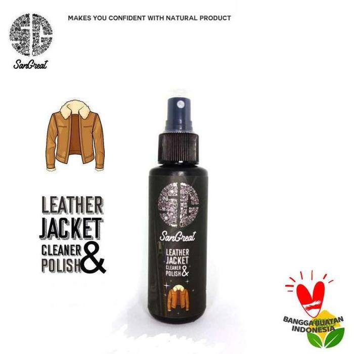 STS Semir Jaket Kulit SanGreat Leather Jacket Cleaner & Conditioner