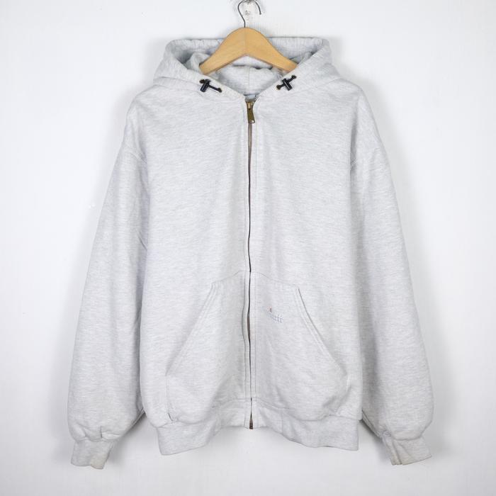 HOODIE VINTAGE 90S CARHARTT ZIP HD39 SIZE XL ORIGINAL PRELOVED