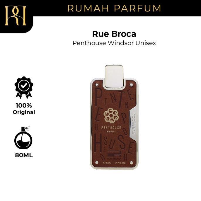 Parfum Pria Wanita Rue Broca Penthouse Windsor Unisex 80 Ml