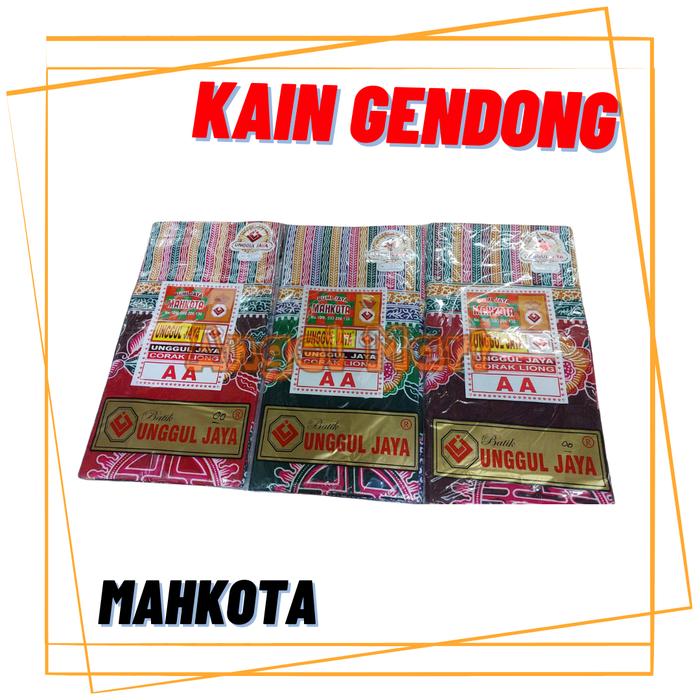 GENDONGAN BATIK UNGGUL JAYA -BUMI JAYA MAHKOTA UNGGUL JAYA CORAK LIONG