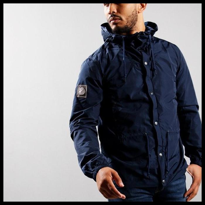 Pretty Green Ridley Jacket Navy Original Promo