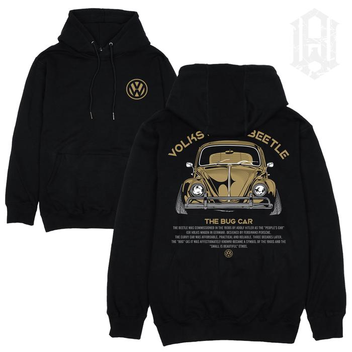 Hoodie Volkswagen Beetle Original | JEEP SPIRIT SWEATER OVERSIZE | JAKET PRIA BIG SIZE VW BEETLE | M