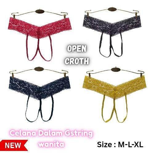 Celana Dalam Gstring Wanita Buka tengah Tali Satu - EL