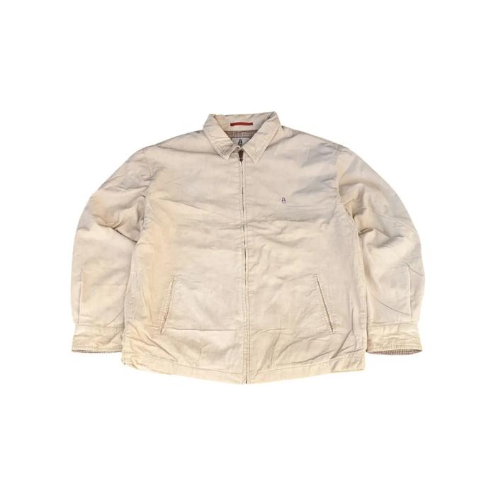 Jaket Casual Harrington Unisex Pria Wanita HUSH PUPPIES Corduroy Size L