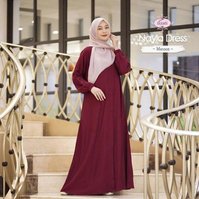 Gamis Nayla Daily Series By Izzati Muslimah