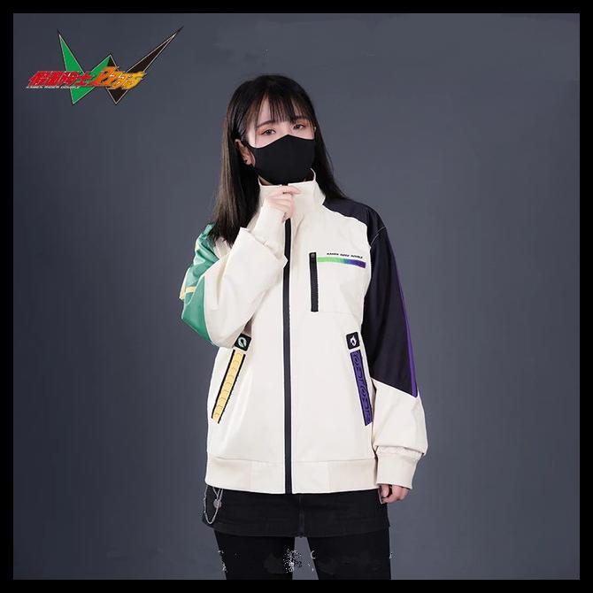 Jaket Kamen Rider W Fang Joker Turtleneck Fullprint Terlaris