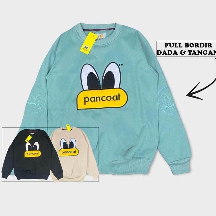 READY CREWNECK SWEATER PANCOAT UNISEX LOGO FULL BOARDIR ORIGINAL BRAND - SWEATER CREWNECK PRIA WANIT