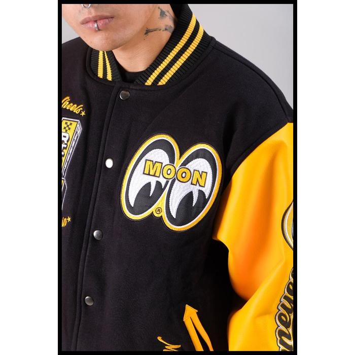Mooneyes Jp X Bbq Ride 2024 - Varsity Jacket Promo