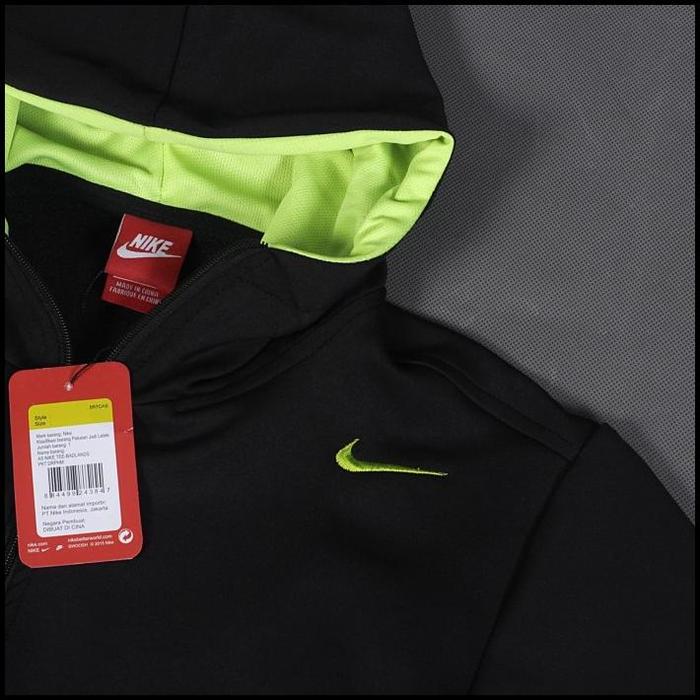 Nike Training Jacket Thumbhole | Jumper Running | Jaket Nike Sport Ori Promo