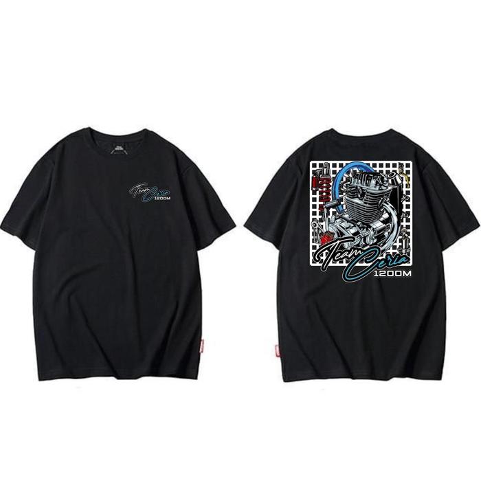 KAOS OVERSIZE HEREX TEAM CERIA 1200M BIG SIZE JUMBO