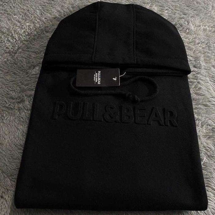 TERBARU JAKET SWEATER HOODIE PULL AND BEAR PUTIH PREMIUM UNISEX BAHAN FLECE TEBAL GOOD QUALITY HOODI
