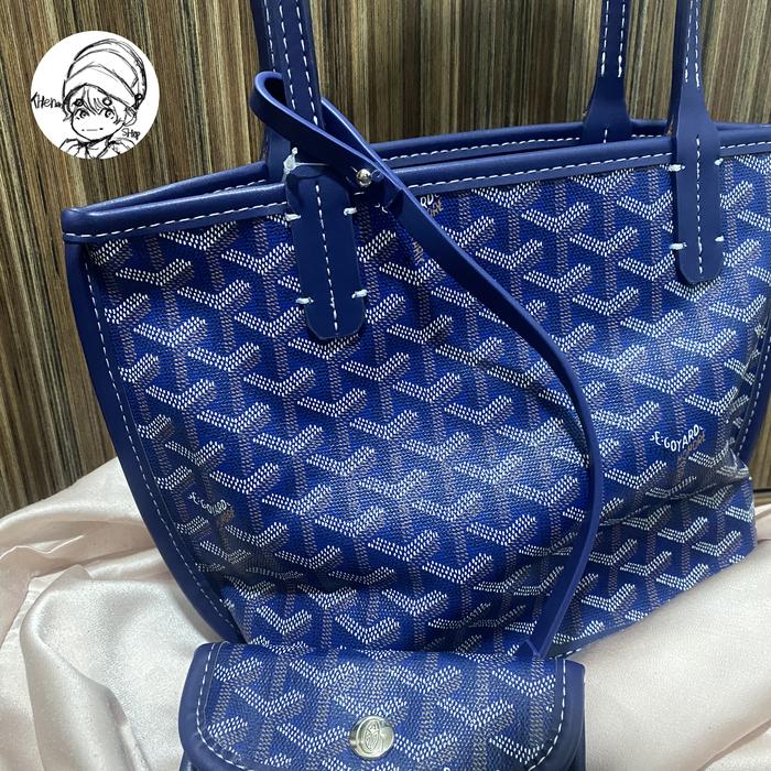 Mini anjou Goyard bag with tote organizer