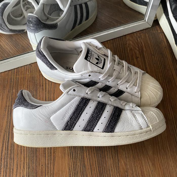 Adidas Superstar white black 80s casual original murah - sneakers second msrket