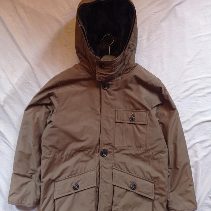 jaket kanvas gap tebal second thrift
