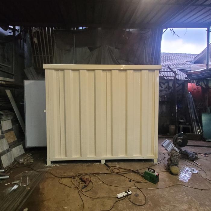 Booth Container / Kontainer / Cold / Chiller Room Knockdown Portable 2.5 x 2 x 2