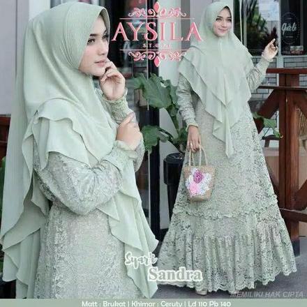 SANDRA SYARI / GAMIS MUSLIM BCB