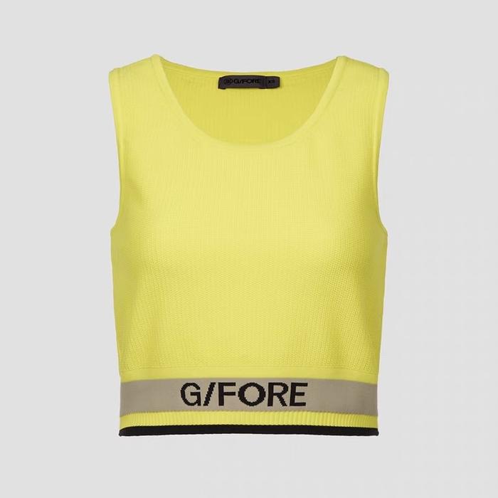 WOMEN GF GOLF VEST TOP CREWNECK
