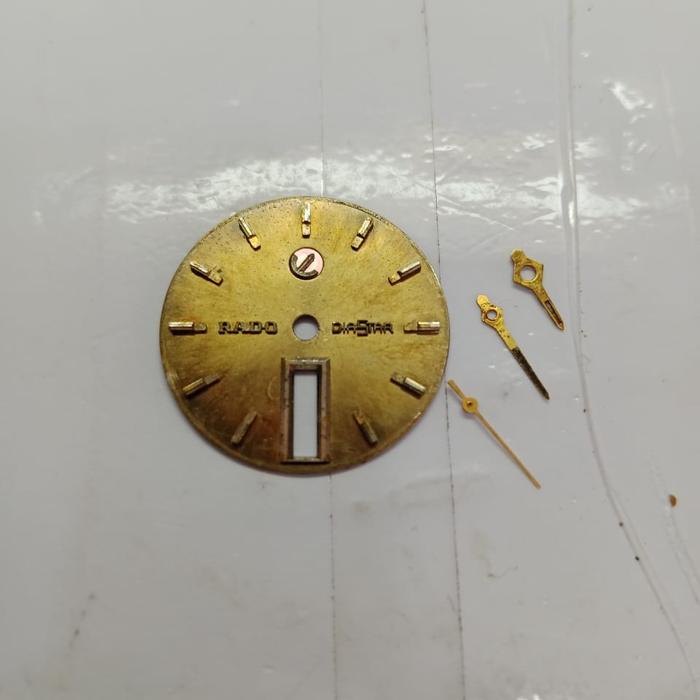 plat/dail jam rado diastar original swiss made bekas