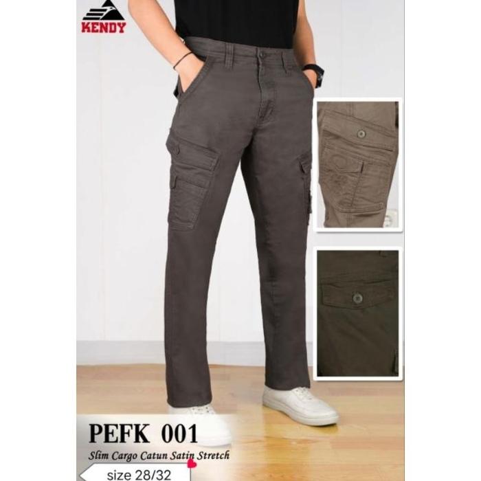 Celana Kendy Original Cargo Tactical Panjang || Pef