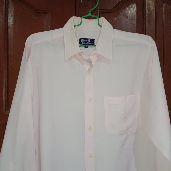 kemeja polo ralph house pink