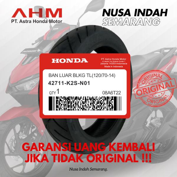Ban Depan Belakang Vario 160 120/70-14 100/80-14 Original AHM