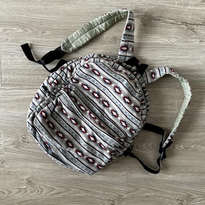 Uniqlo flanel backpack bag (tas crumpler, porter, eiger, herschel, Fjallraven, billingham, herringbo