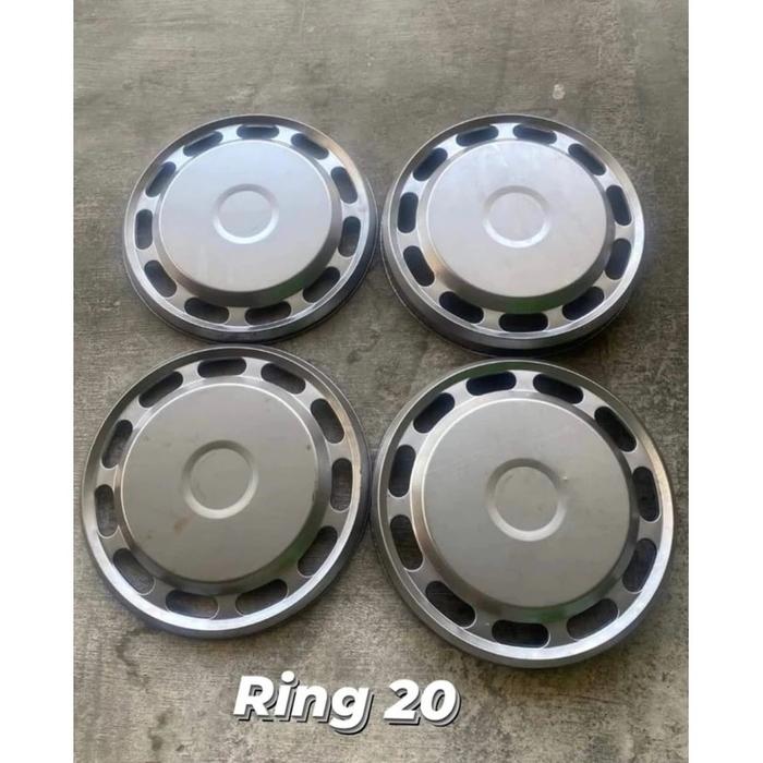 Weldop ring 20 truk fuso tronton big bus ring 20 bahan plat besi bonus dudukan 1 biji