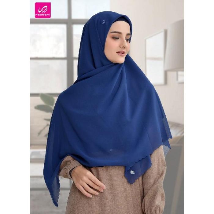 Rabbani Asli Kerudung Segi Empat Zahira Aurion Jumbo Size Xl
