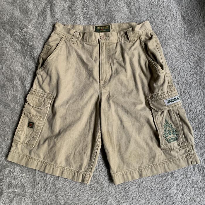 Vintage 90s Jnco Cargo Short Pant Jorts carhartt evisu stussy stray rats undercover supreme chrome h