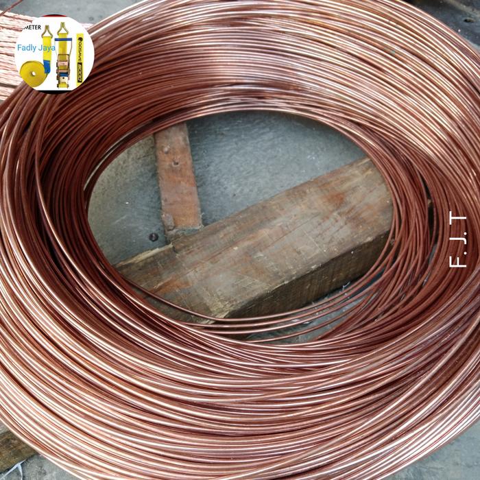 kawat tembaga 3mm x 1000mm tembaga murni