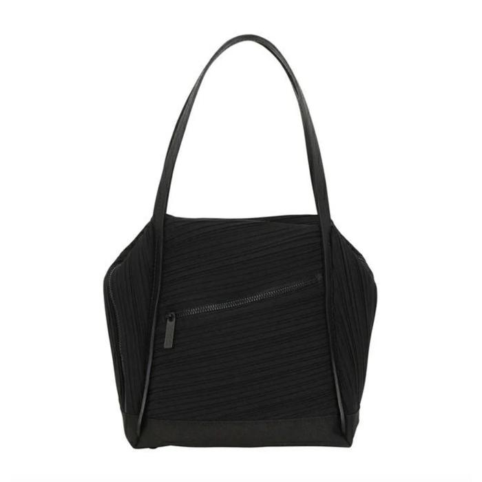 PLEATS PLEASE ISSEY MIYAKE - BIAS PLEATS BAG - BLACK