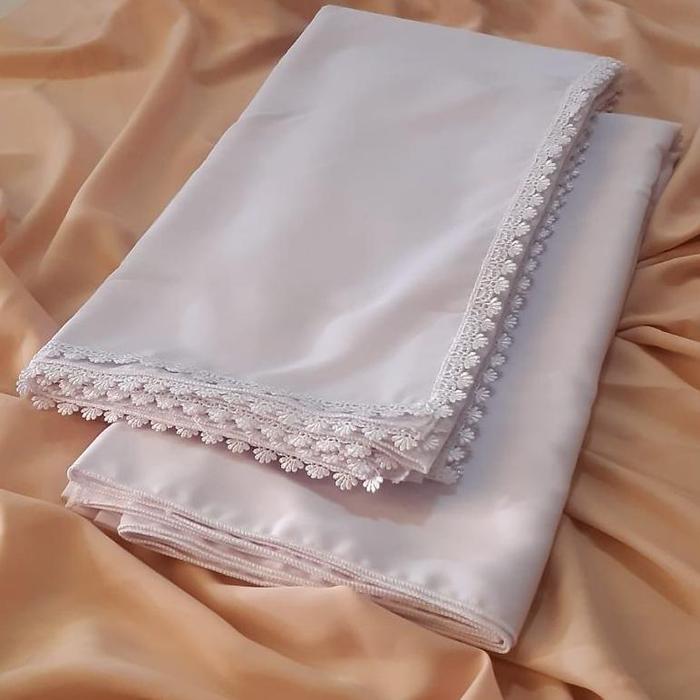 Kerudung Standar Gontor Putri Bahan Wolfis/Kerudung Santri/Kerudung Segiempat/Khimar Santri Gontor