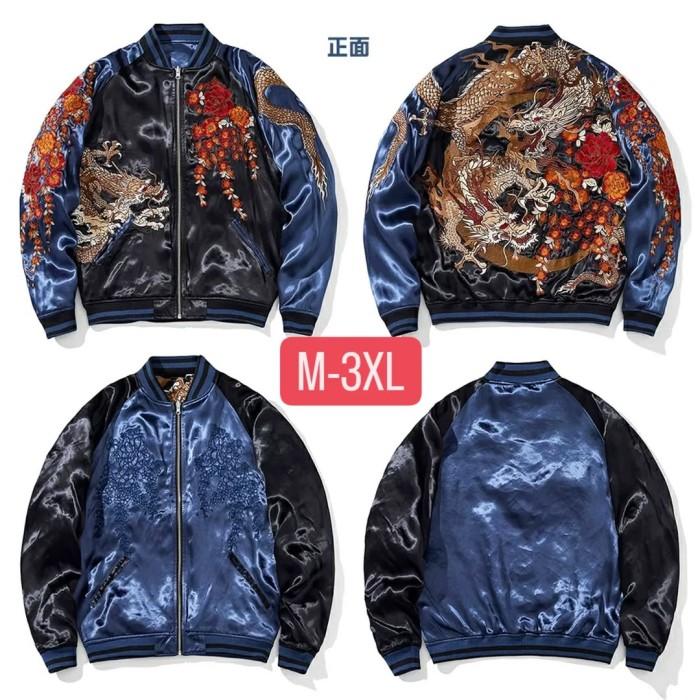 ORIGINAL JACKET SUKAJAN IMPORT JAPAN FULL BORDIR BOLAK-BALIK