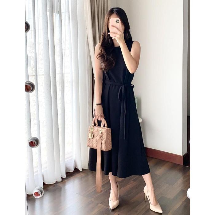 maja fashion house • kio dress light grey, dark grey, sage green, matcha, black, forest green, laven