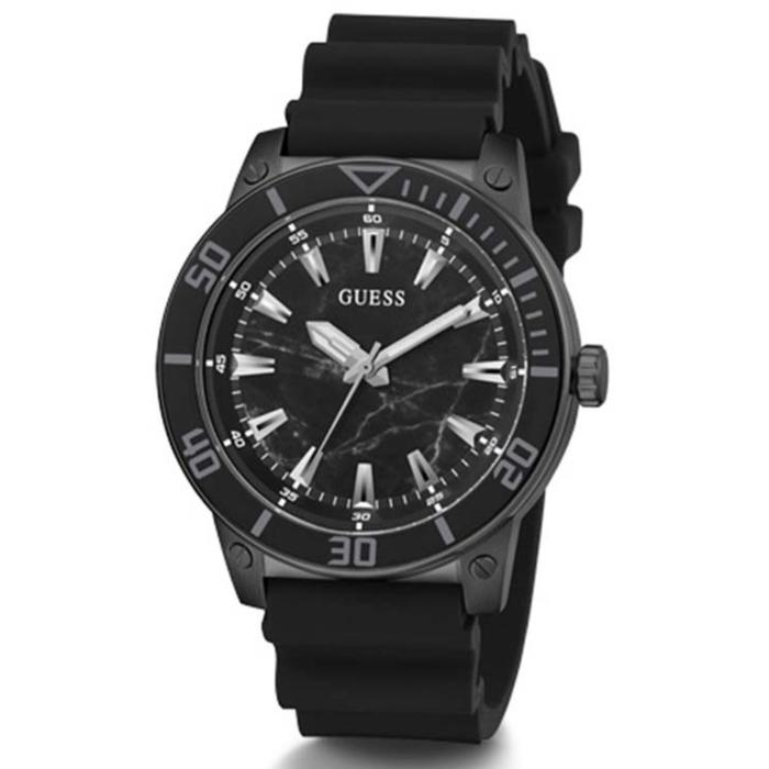 Guess GW0420G3 Black jam tangan pria original