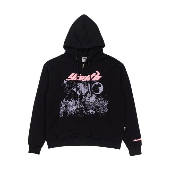 Roofair Zip Hoodie Black - Youth Ukuran S-L