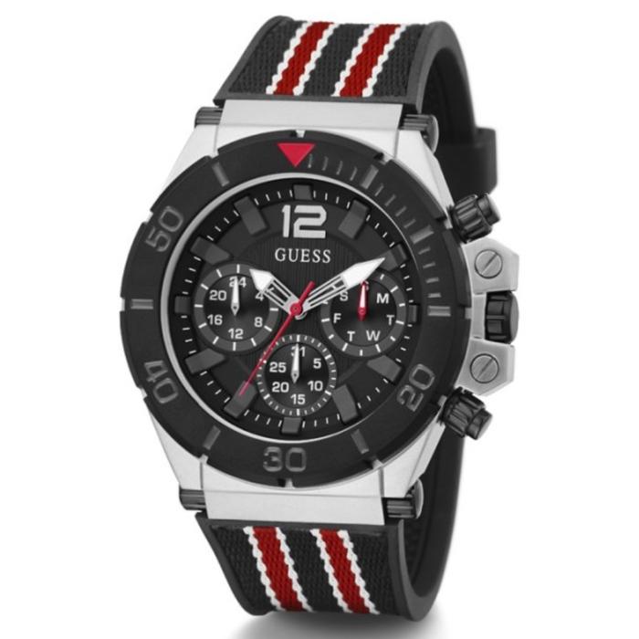 Guess GW0415G1 black jam tangan pria original