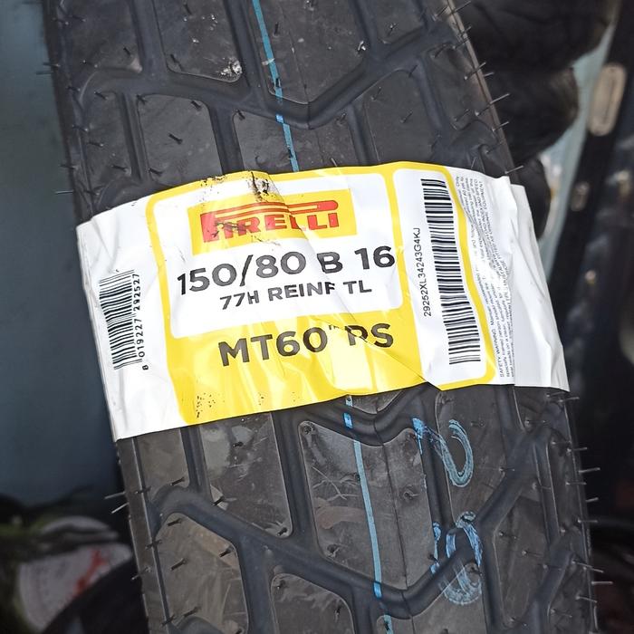 Ban motor tubles PIRELLI MT60RS size 150/80 b 16 (77H)