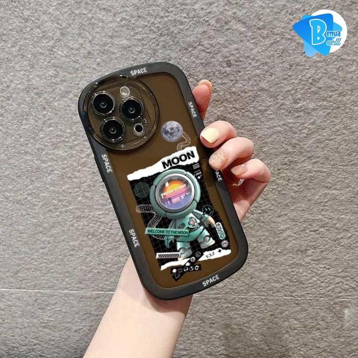 Dwl-49 Ss135 Softcase Motif Space Moon For Xiaomi Redmi 6A 8 8A Pro 9 9A 9C 10A 10 10C C40 Redmi Not