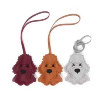Gantungan Tas Bag Charm Mini Poodle Keychain Pedant / Gantungan Tas Keychain Model Anjing Poodle Lea
